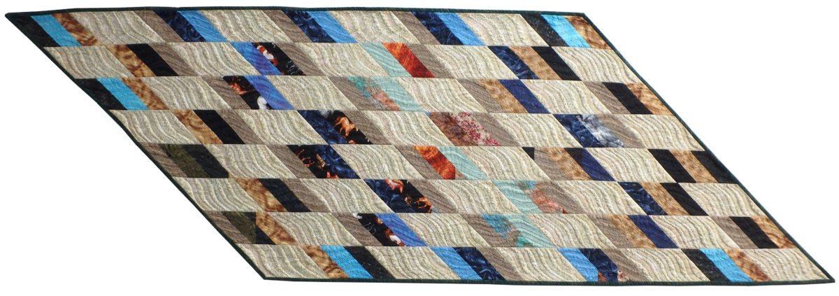 Image of mixed media artwork Diamond #4: Binding Them All Together