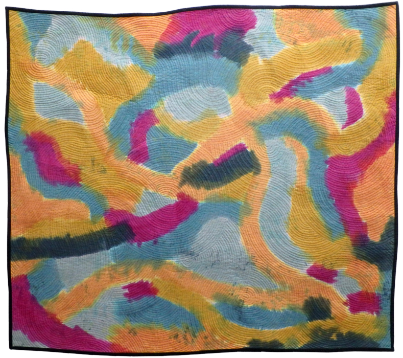 Full image of Abstract Textures 2.3 contemporary artwork by Wisconsin artist Jean M. Judd.