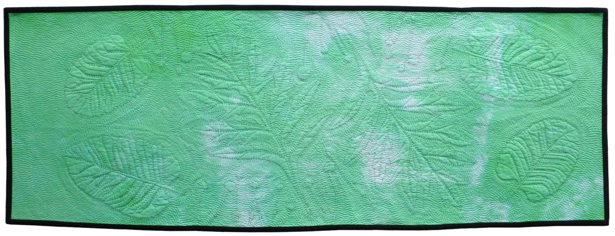 Contemporary artwork Prairie Leaf #2 by Wisconsin artist Jean M. Judd.